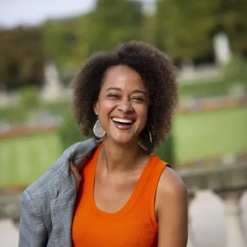 Portrait de Priscille Mahé pour son interview sur le HPI